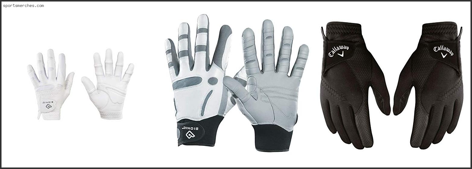 Best Golf Gloves For Grip