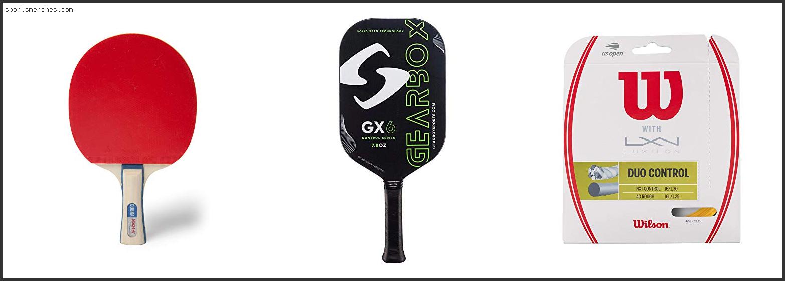 Best Racket For Control