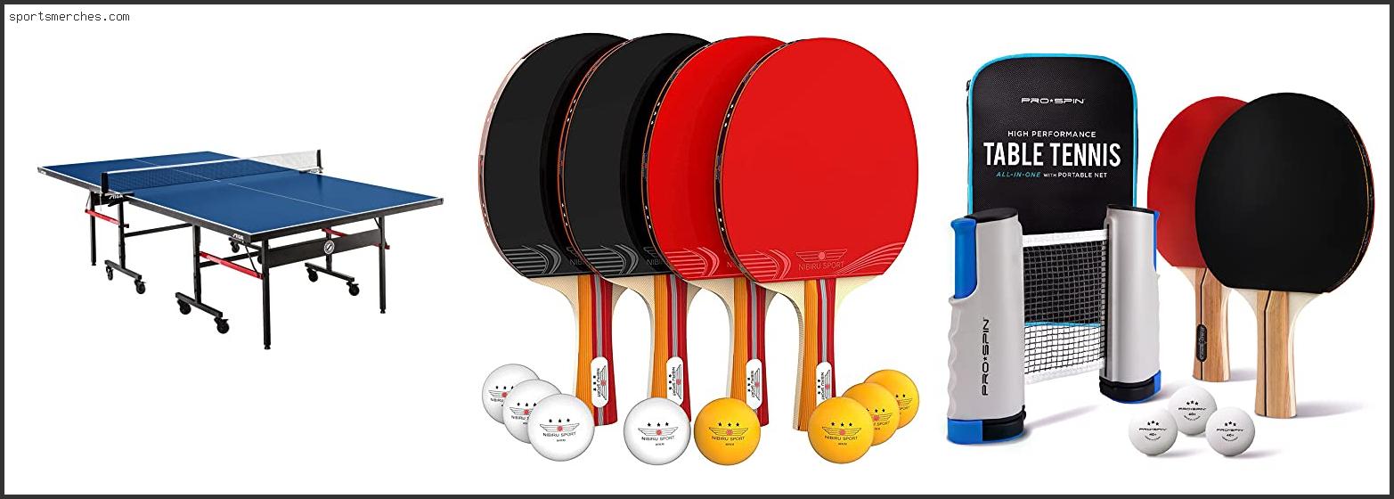 Best Value Outdoor Table Tennis Table