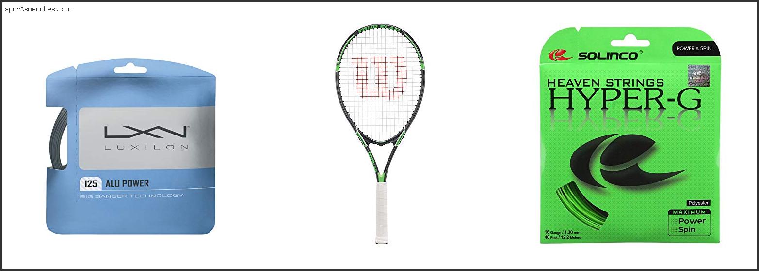 Best Tennis String For Advanced Juniors