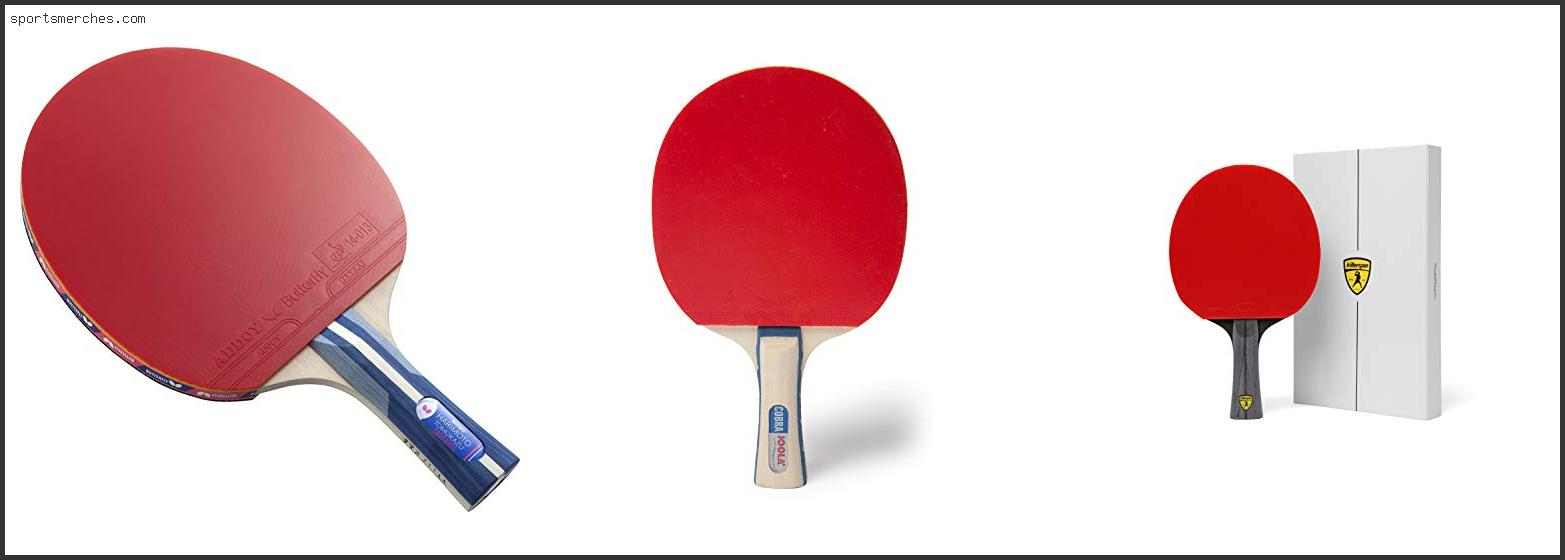 Best Table Tennis Rubber For Spin And Control