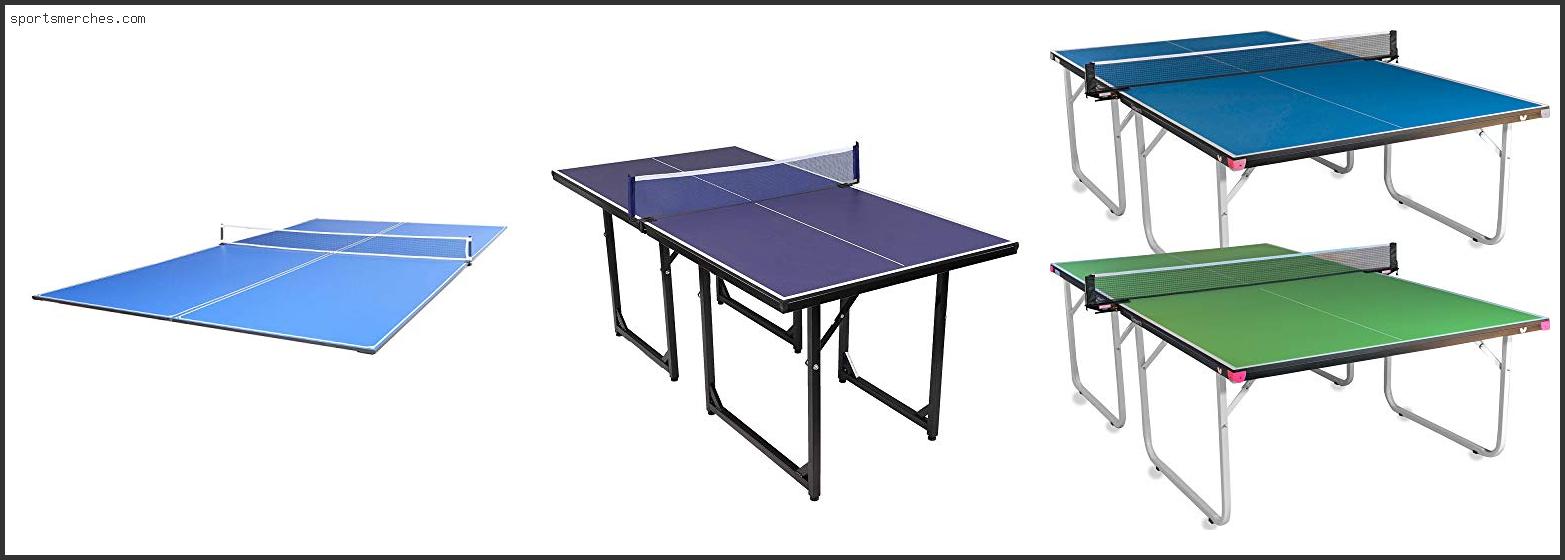 Best Compact Table Tennis Table