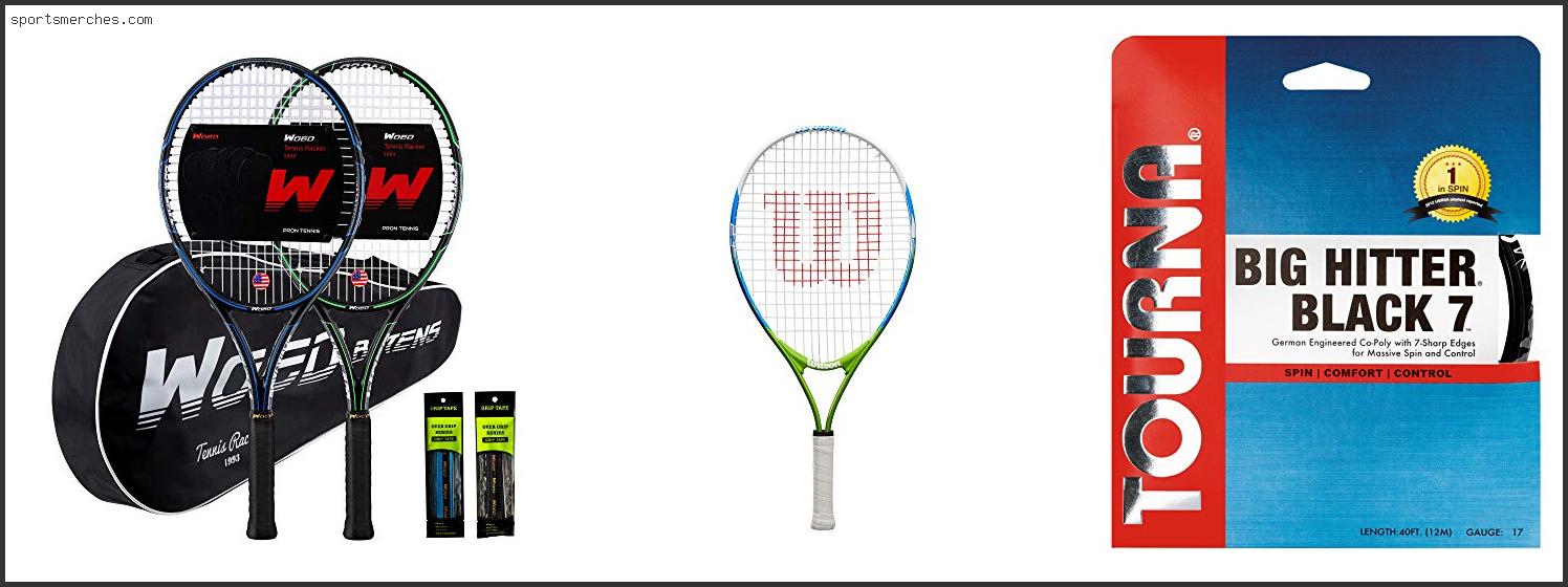 Best Tennis Racket For Flat Hitter