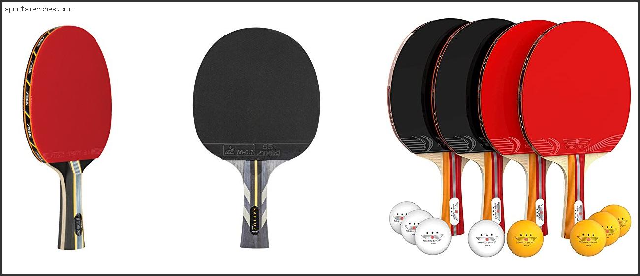 Best Cheap Table Tennis Paddle