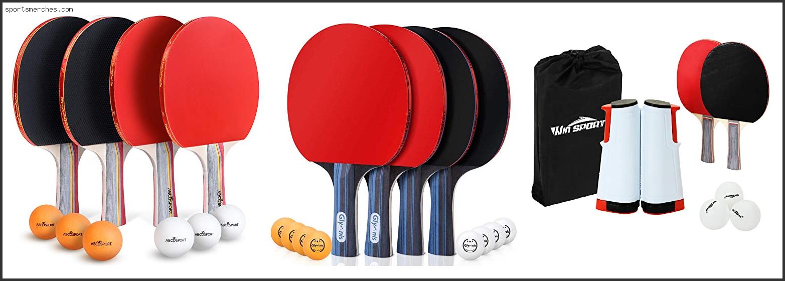 Best Table Tennis Racket For Chopping