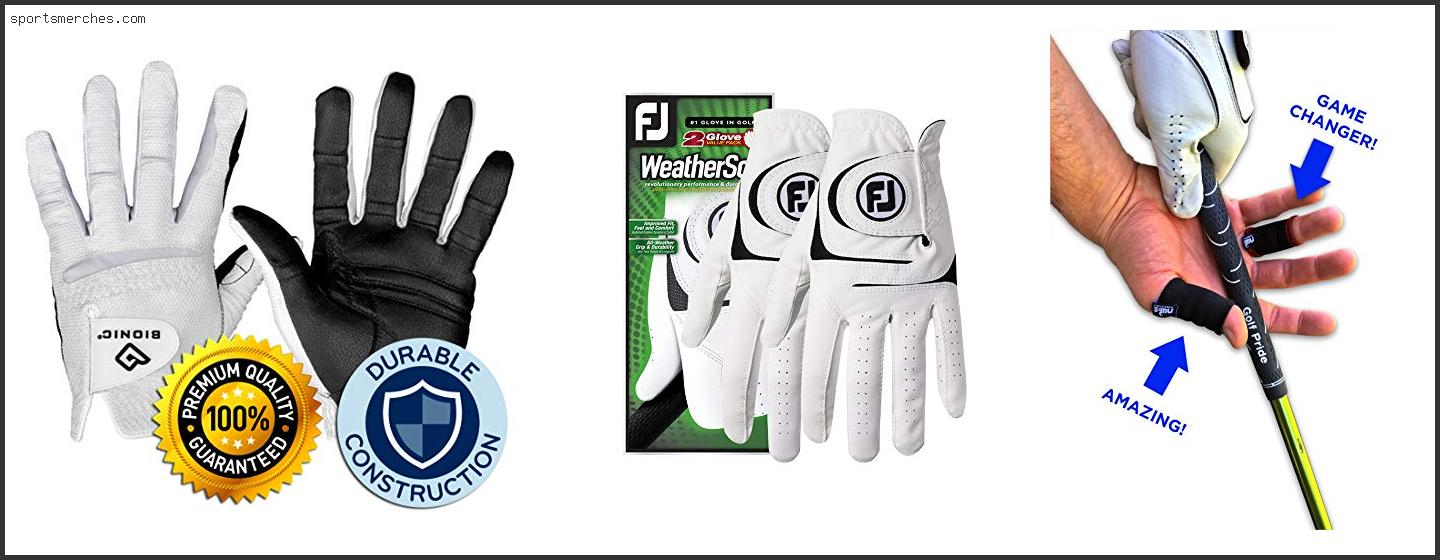 Best Golf Glove For Trigger Finger