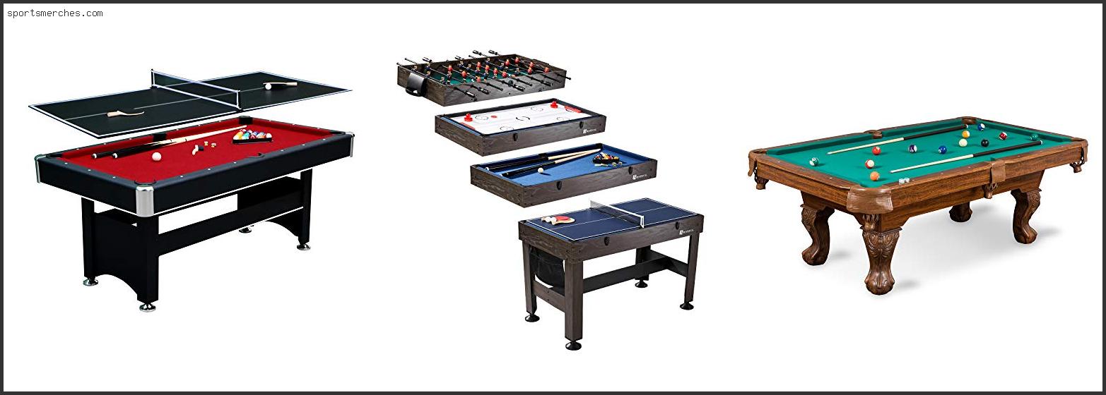 Best Pool Table Tennis Combo