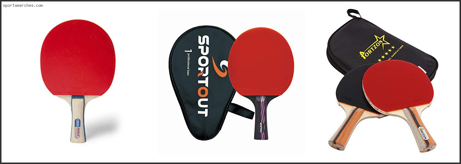 Best Table Tennis Blade For Control And Spin