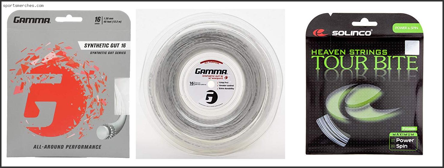 Best Synthetic Gut Tennis String