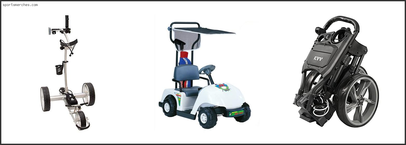 Best Battery Operated Golf Push Cart