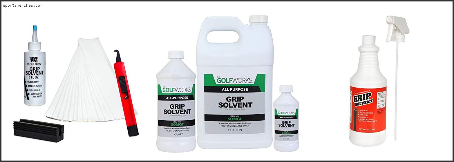 Best Solvent For Golf Grip Tape