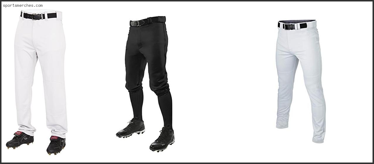 Best Baseball Pants For Adults