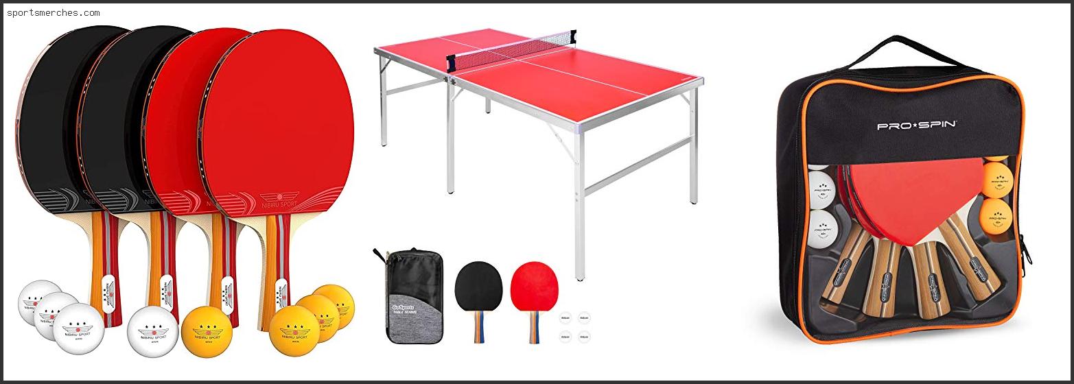 Best 3 4 Size Table Tennis Table