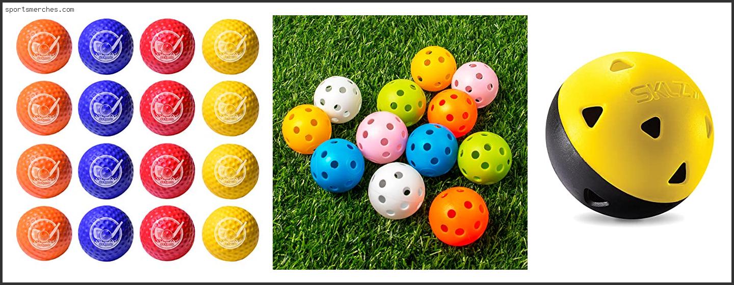 Best Practice Golf Balls For Backyard