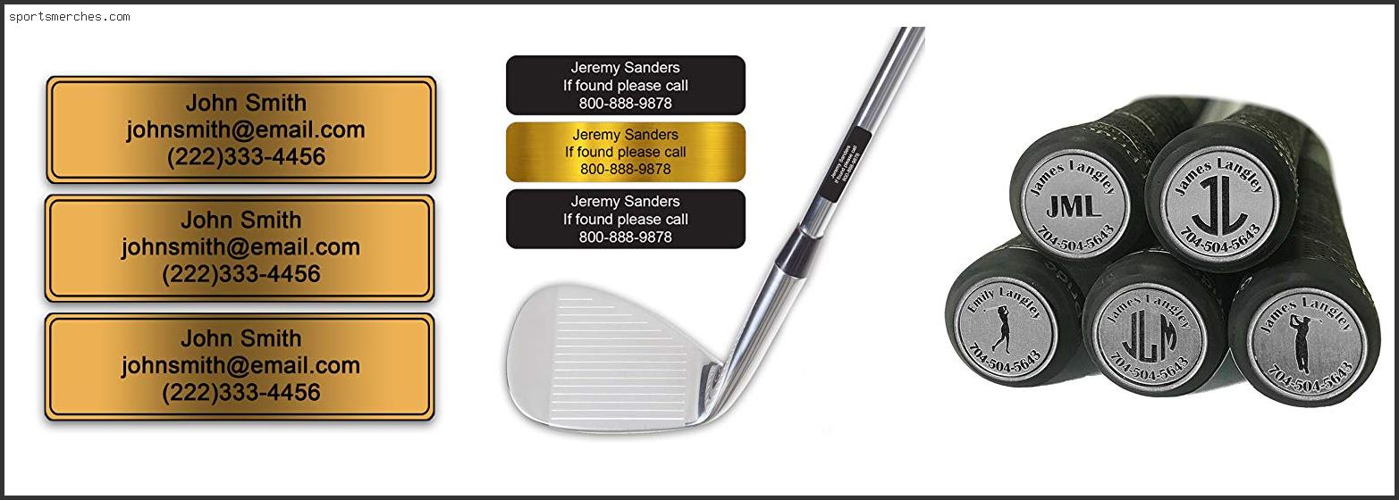 Top 10 Best Golf Club Name Labels With Expert Recommendation Sports 