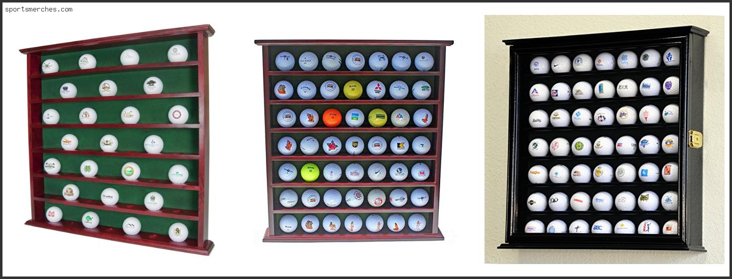 Best Golf Ball Display Case