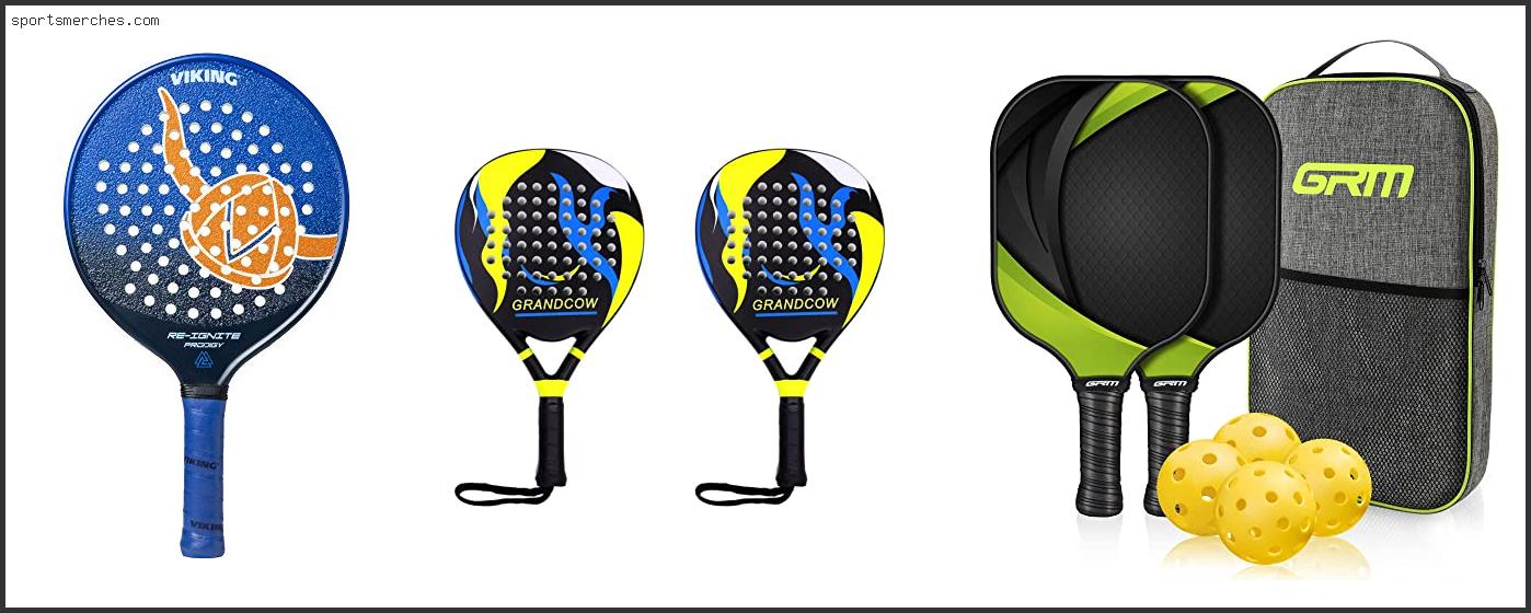 Best Paddle Tennis Racquets