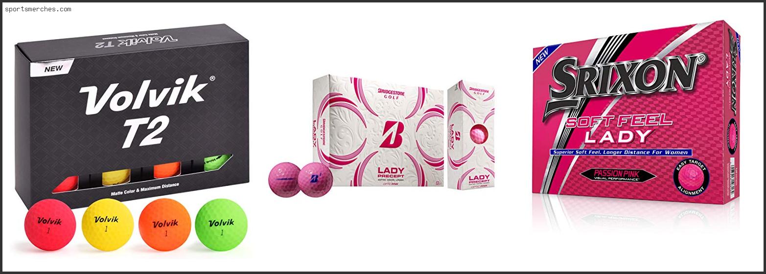 Best Women's Golf Balls For Distance