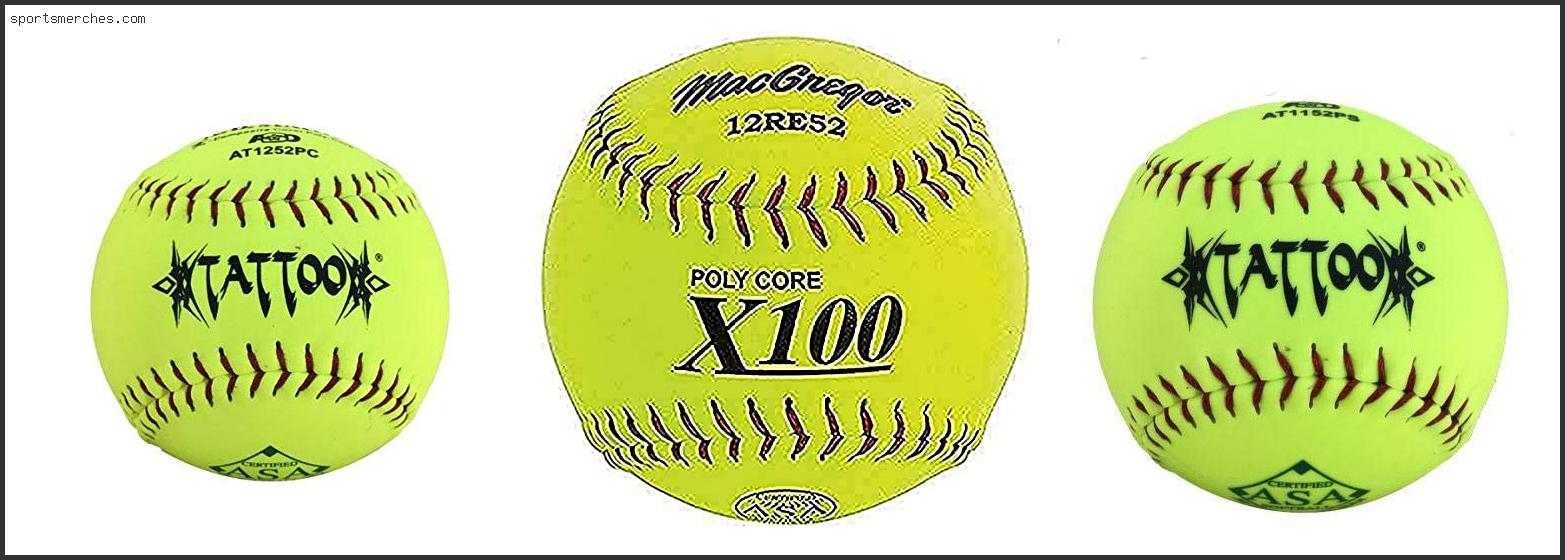 Best Asa 52 300 Slow Pitch Softballs