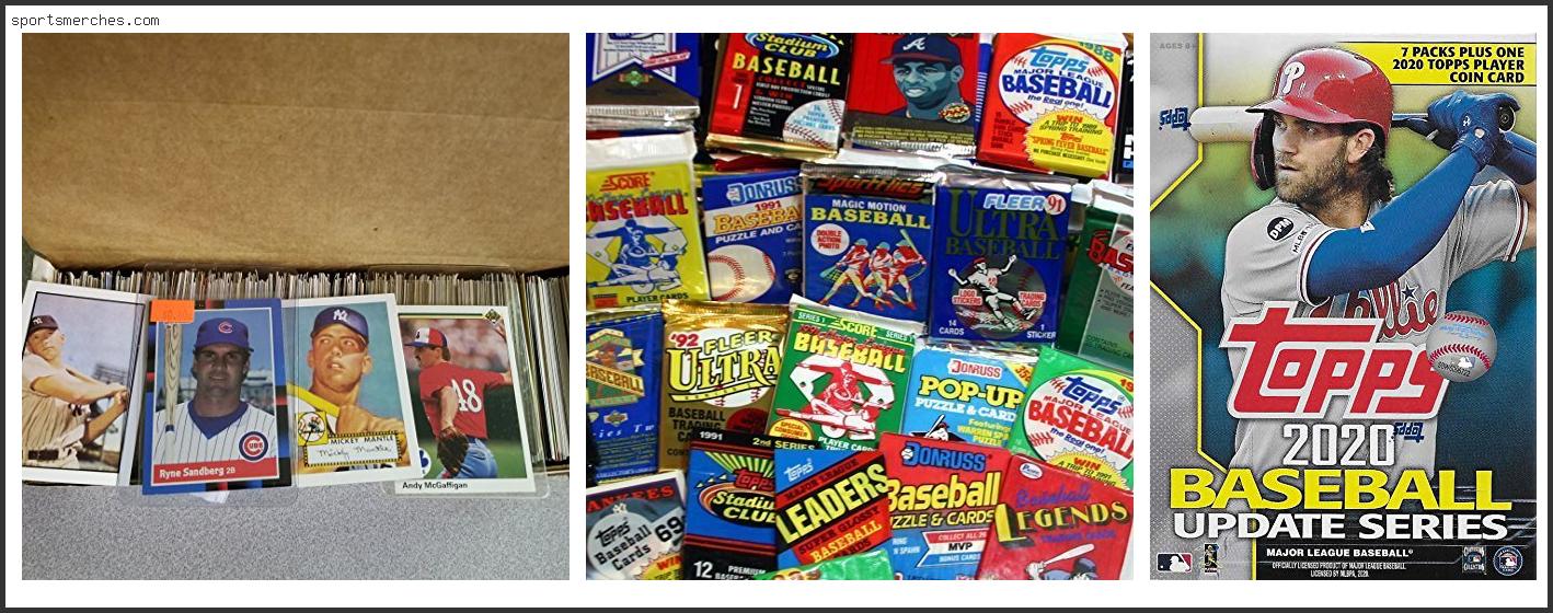Best Unopened Baseball Card Boxes