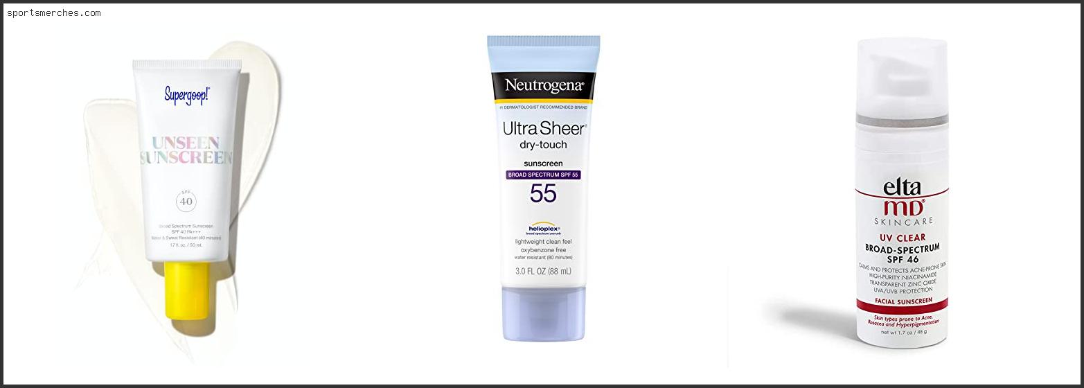 Best Sunscreen For Tennis