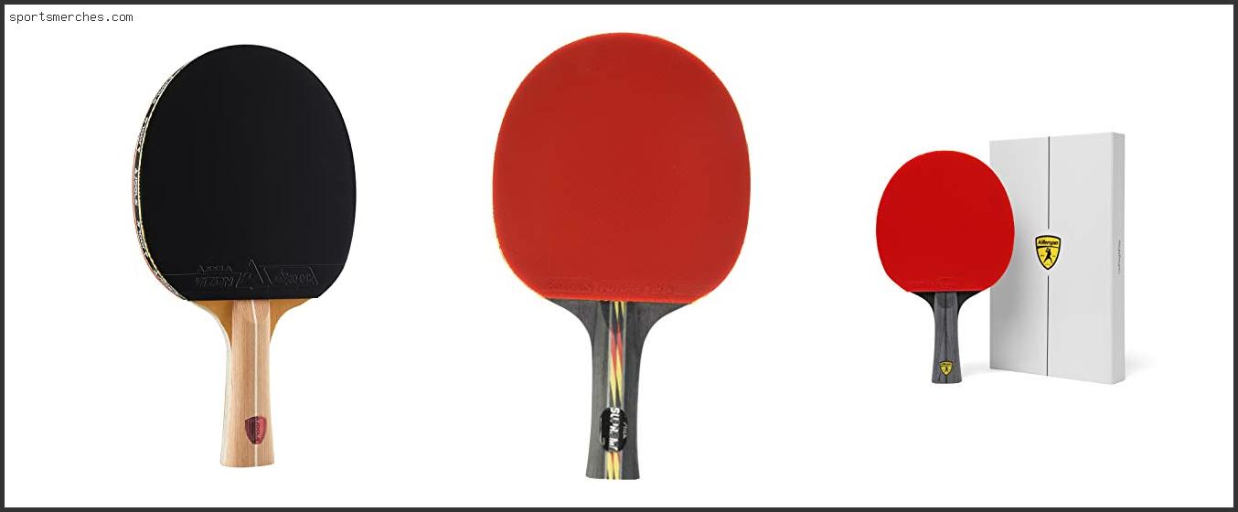 Best Table Tennis Bat For Control
