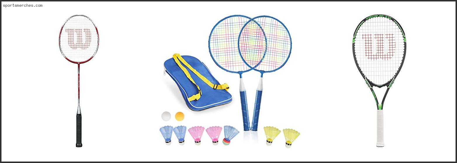 Best Badminton Racket For Beginners Quora