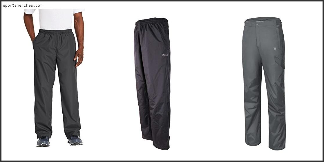 Best Golf Wind Pants