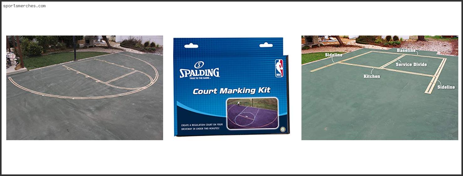 Best Basketball Court Stencil Kit