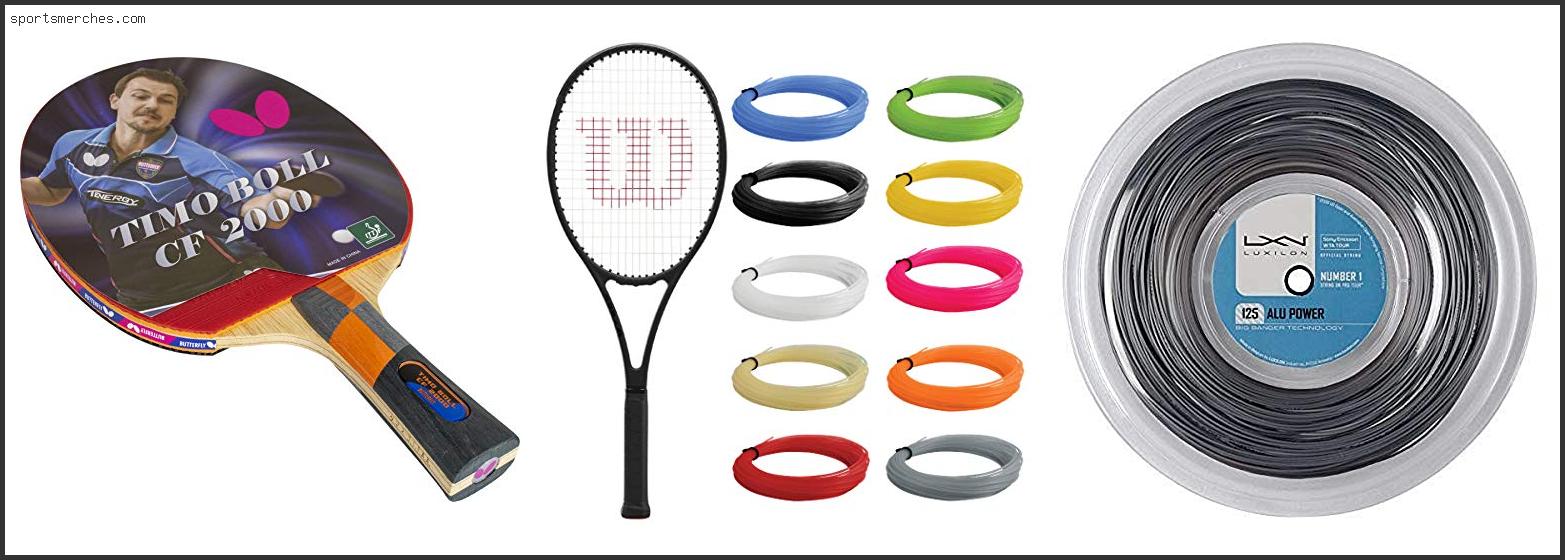Best Tennis Racket For Power And Control