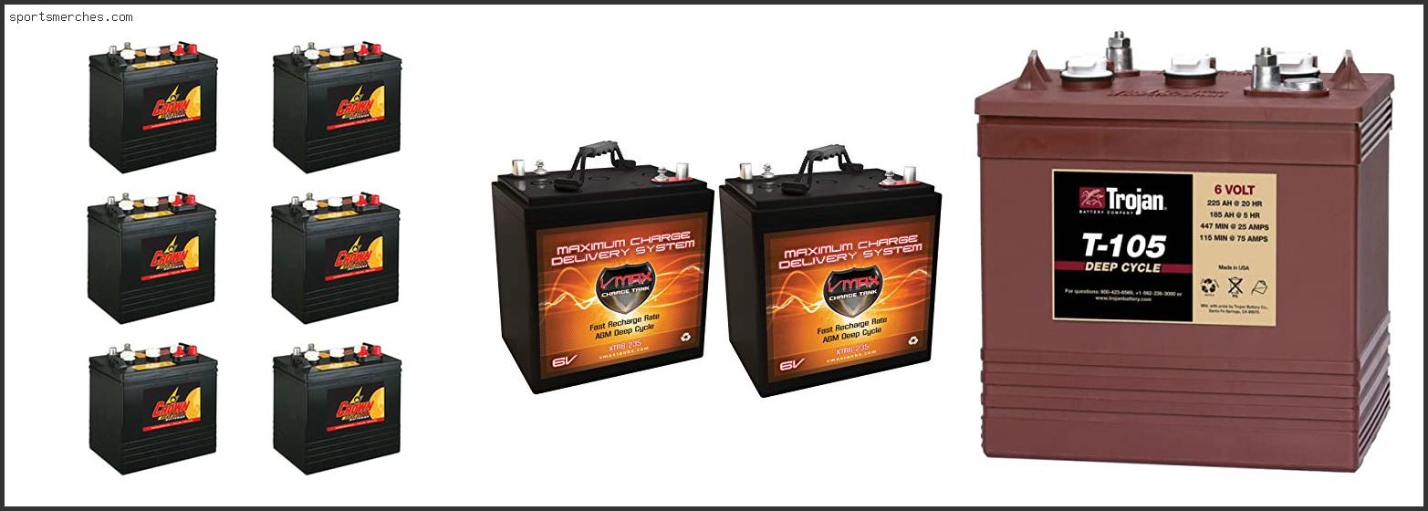 Best 6v Golf Cart Battery