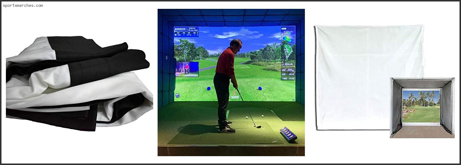 Best Impact Screen For Golf Simulator
