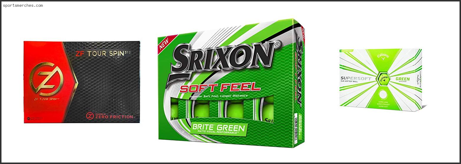 Best Green Side Spin Golf Ball