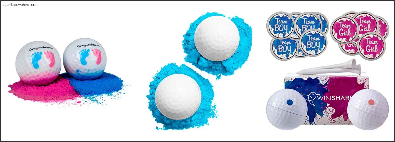 Best Gender Reveal Golf Balls