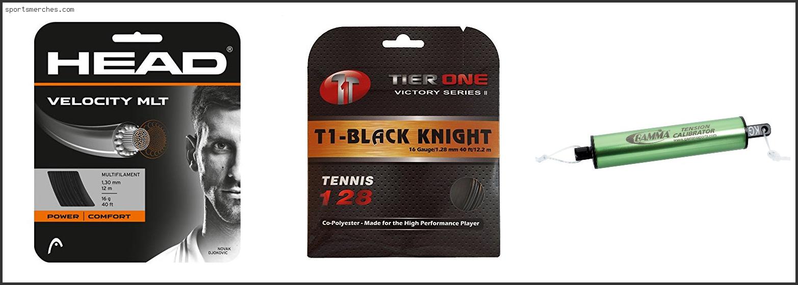 Best Tennis String Tension For Control