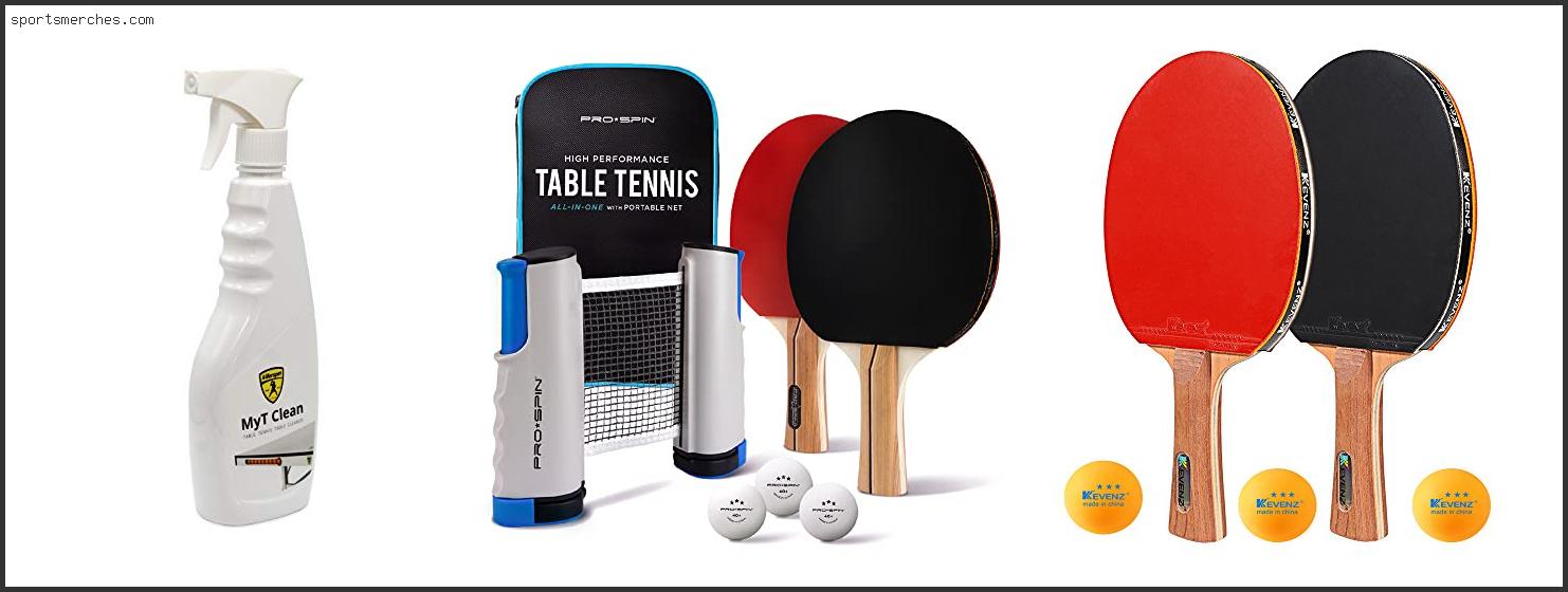 Best Anti Spin Table Tennis Rubber