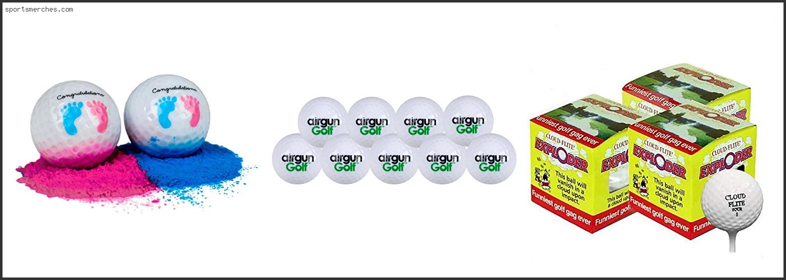 Best Exploding Golf Balls