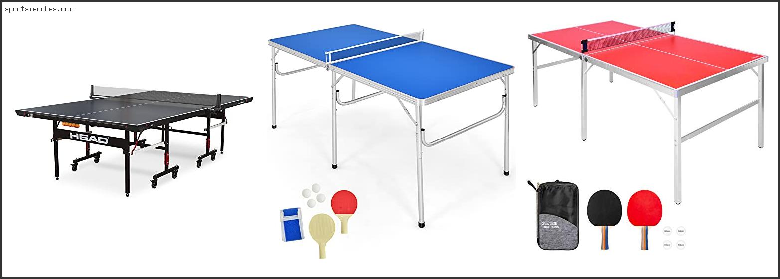 Best Folding Table Tennis Table