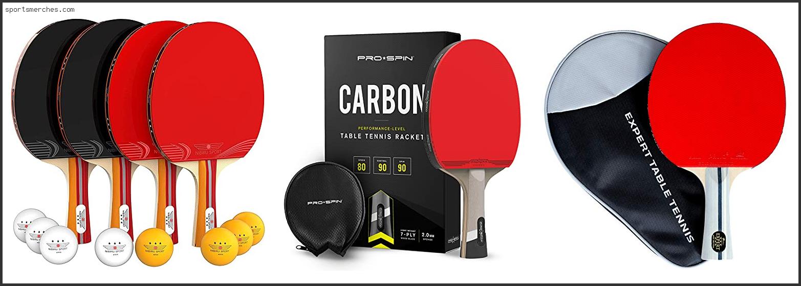 Best Ping Pong Racket For Beginners