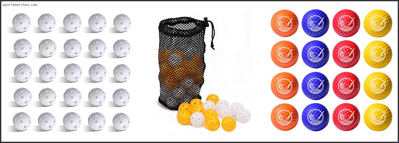 Best Plastic Golf Balls For Practice