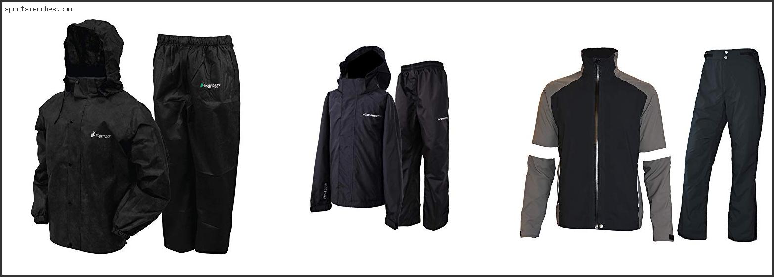 Best Gore Tex Golf Rain Gear