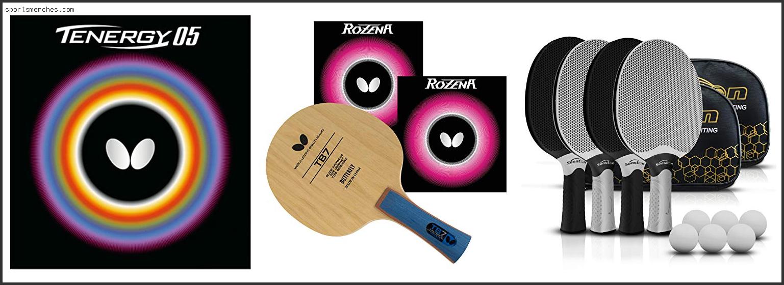 Best Rubber For Table Tennis Racket