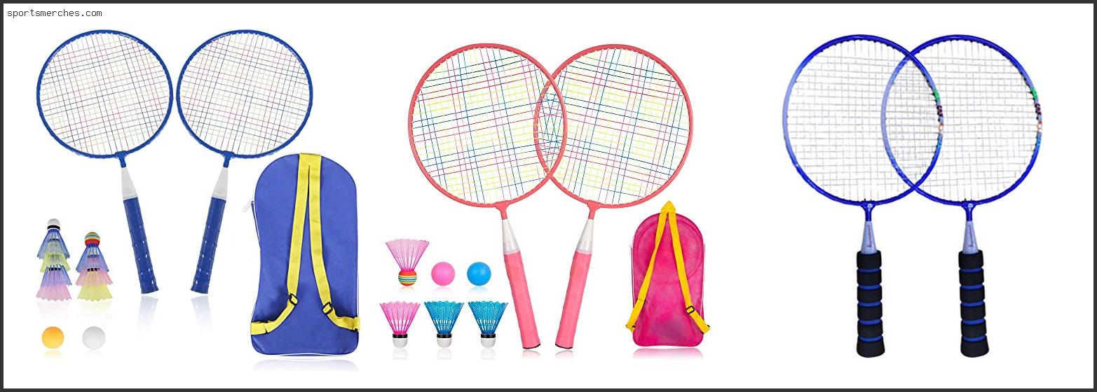 Best Badminton Rackets For Kids